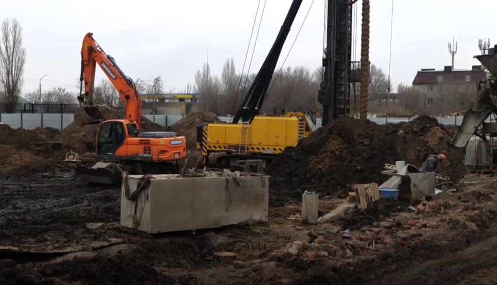 На Шуровой горе в Энгельсе строят детский сад для 400 ребятишек